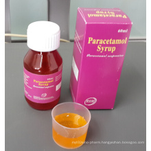 GMP Cerficated Pharmaceutical Drugs, Paracetamol Syrup